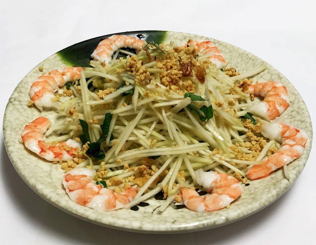 Green Papaya Salad with Shrimp Pho Palace Philadelphia