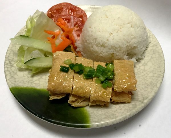 Com Tau Hu Ky (Minced Shrimp in Bean Curd Sheet)