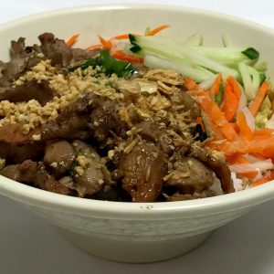 Bun Thit Nuong (Vietnamese Grilled Pork & Rice Noodles)