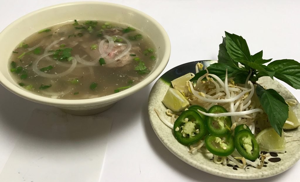 Pho Tai Gan (EyeRound Steak & Tendon Beef) Pho Palace Philadelphia