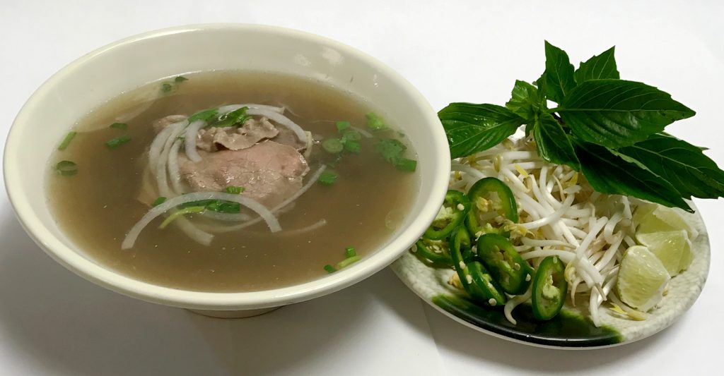 Pho Tai Nam Gan (EyeRound Steak, Flank & Tendon) Pho Palace Philadelphia