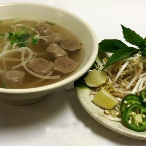 Pho Bo Vien (Beef Meatballs)