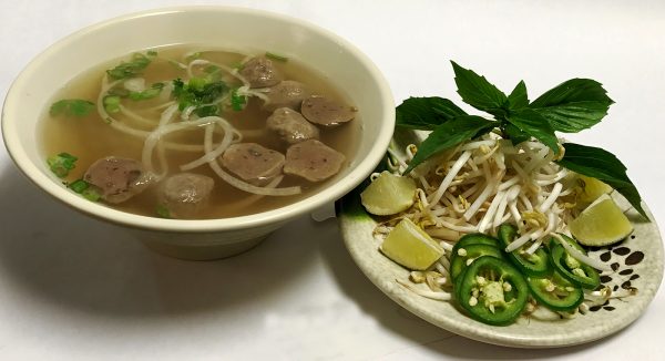 Pho Bo Vien (Beef Meatballs)