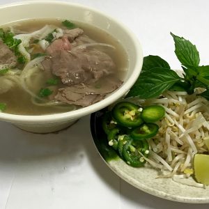 Pho Dac Biet (Eye-Round Steak, Flank, Brisket, Tendon, Tripe & Beef Meatballs)