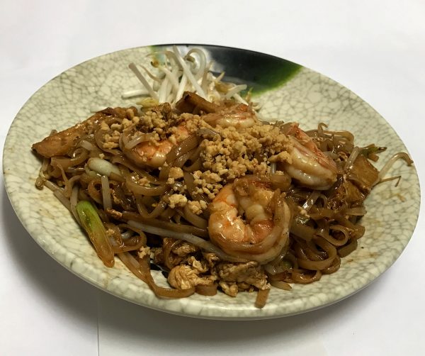 Shrimp Pad Thai (Spicy)