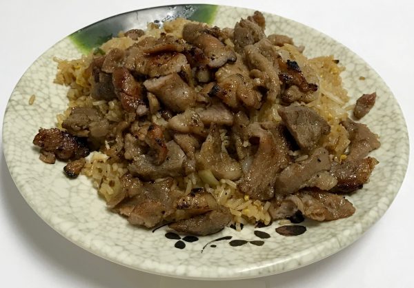 Grilled Pork with Fried Rice