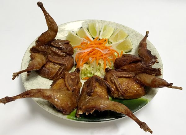 Fried Dinner Quails