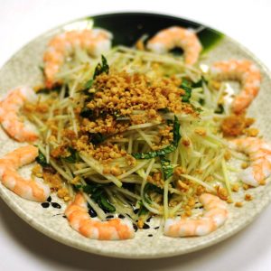 Green Papaya Salad with Shrimp